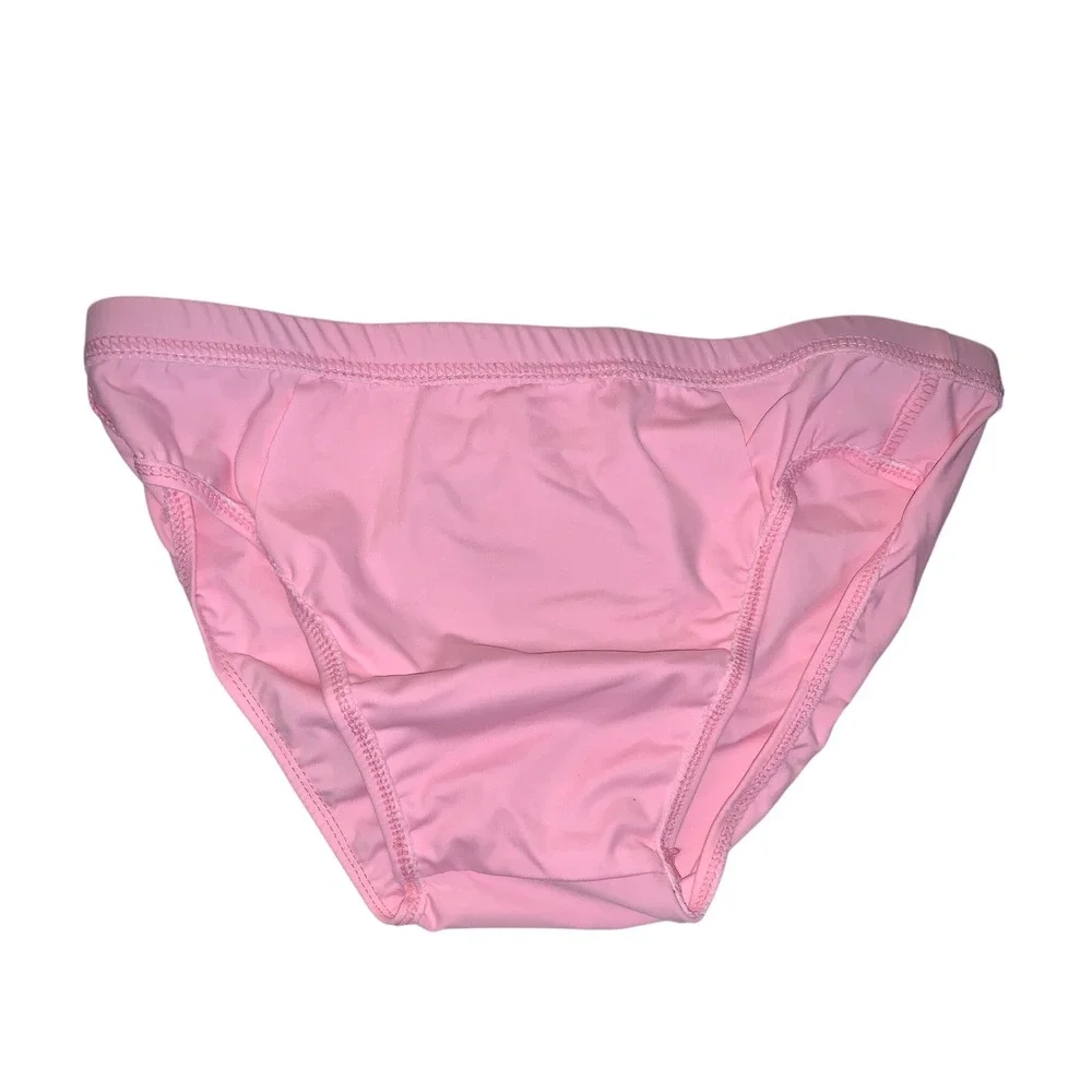 Lazoschmidl Adrian Cake Speedos Pink Embroidered Swim Briefs Small
